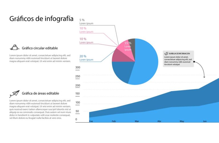 Imagen de temple de datos en una presentación, hace ilusión al dataviz.